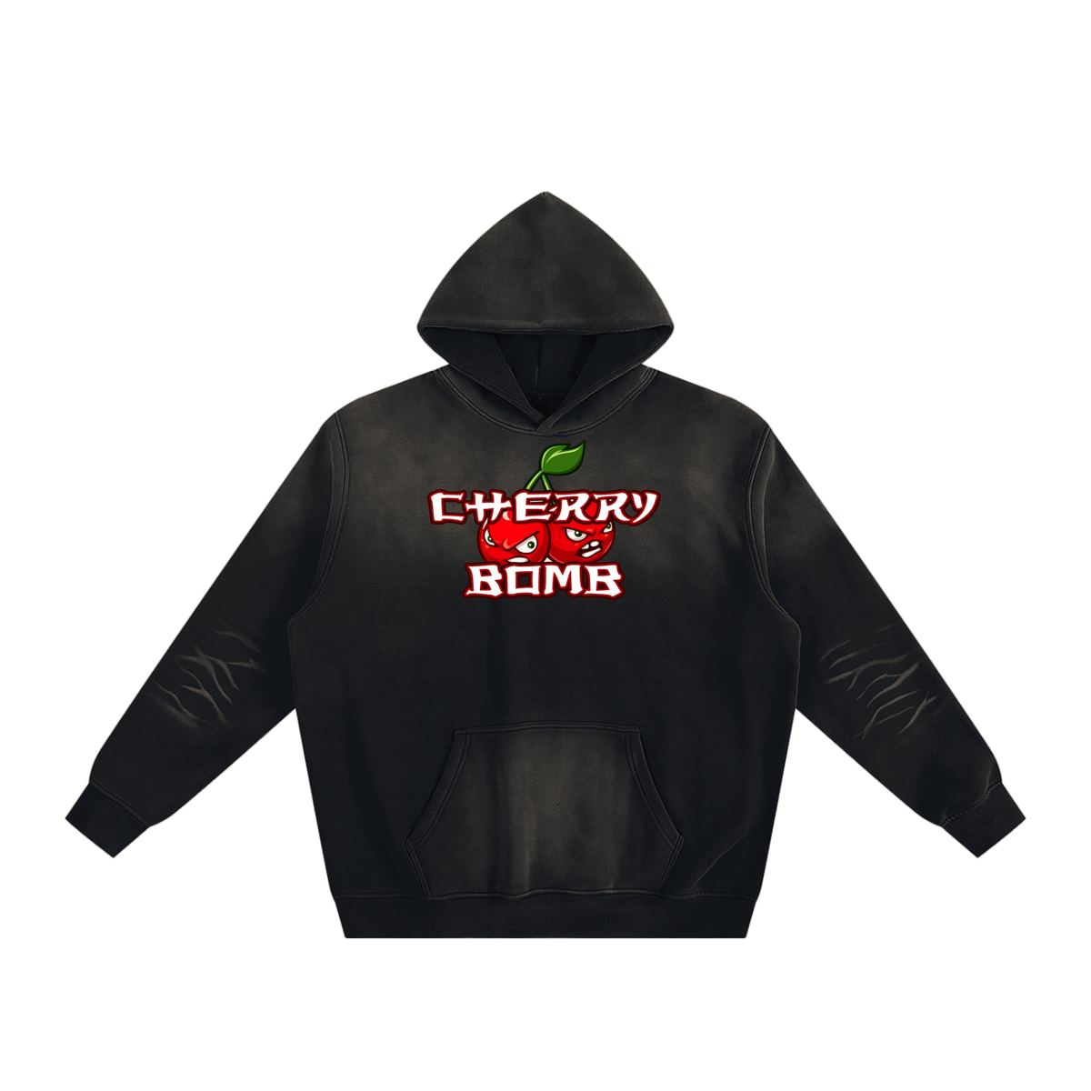 CHERRY BOMB - Sun Faded Hoodie