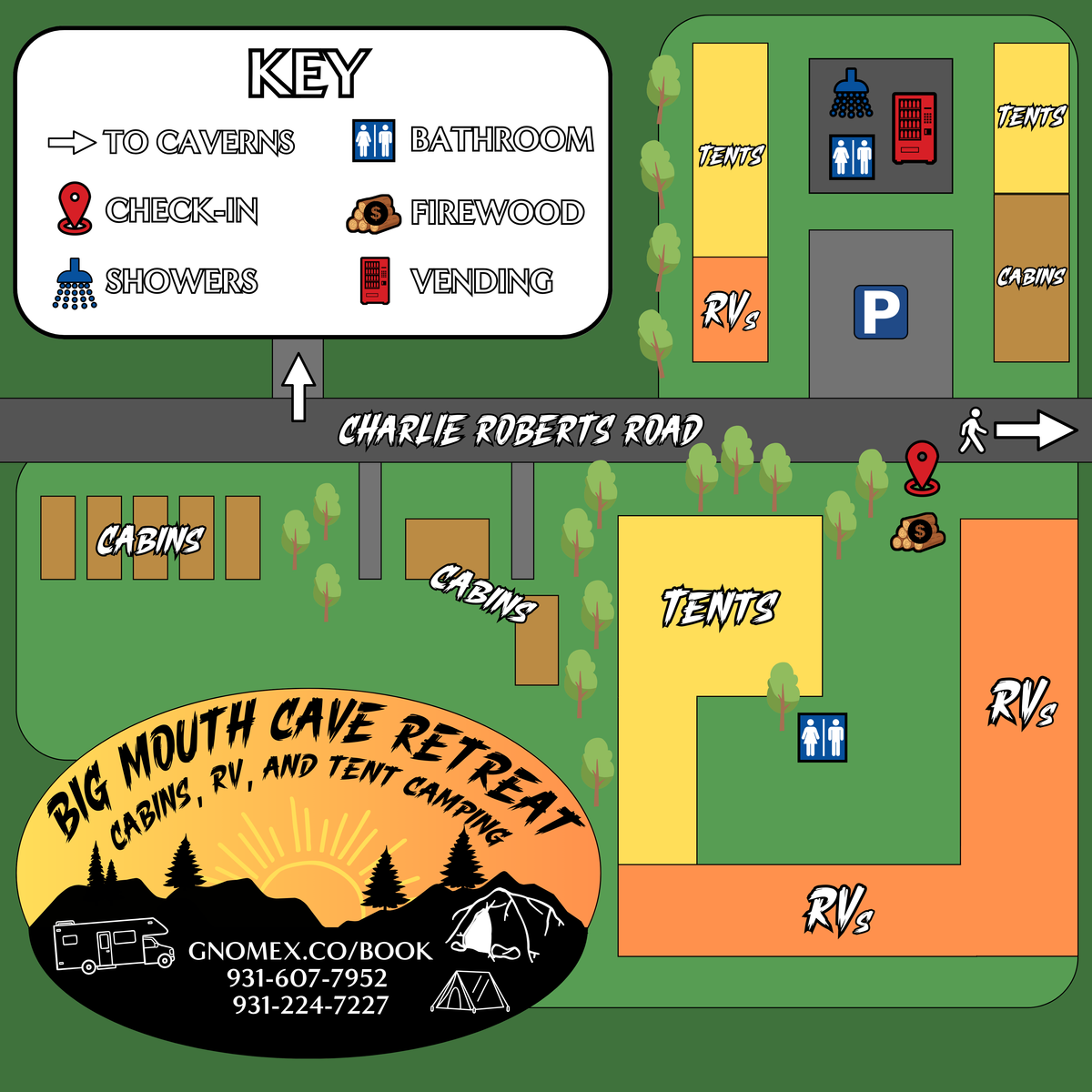 Big Mouth Retreat - Camping
