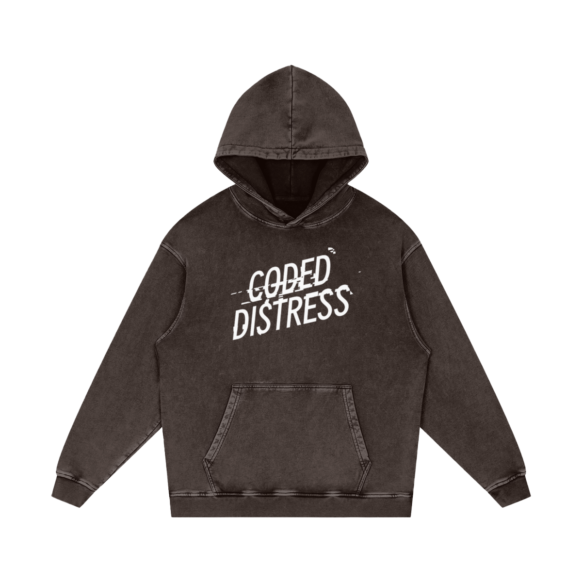 CODED DISTRESS - Distressed Hoodie